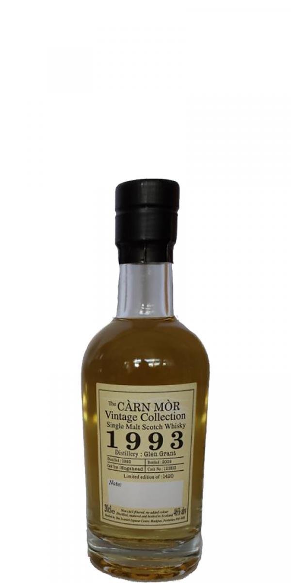 Glen Grant 1993 MMcK Càrn Mòr Strictly Single Cask