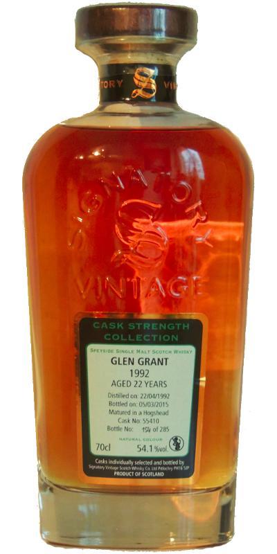 Glen Grant 1992 SV Cask Strength Collection
