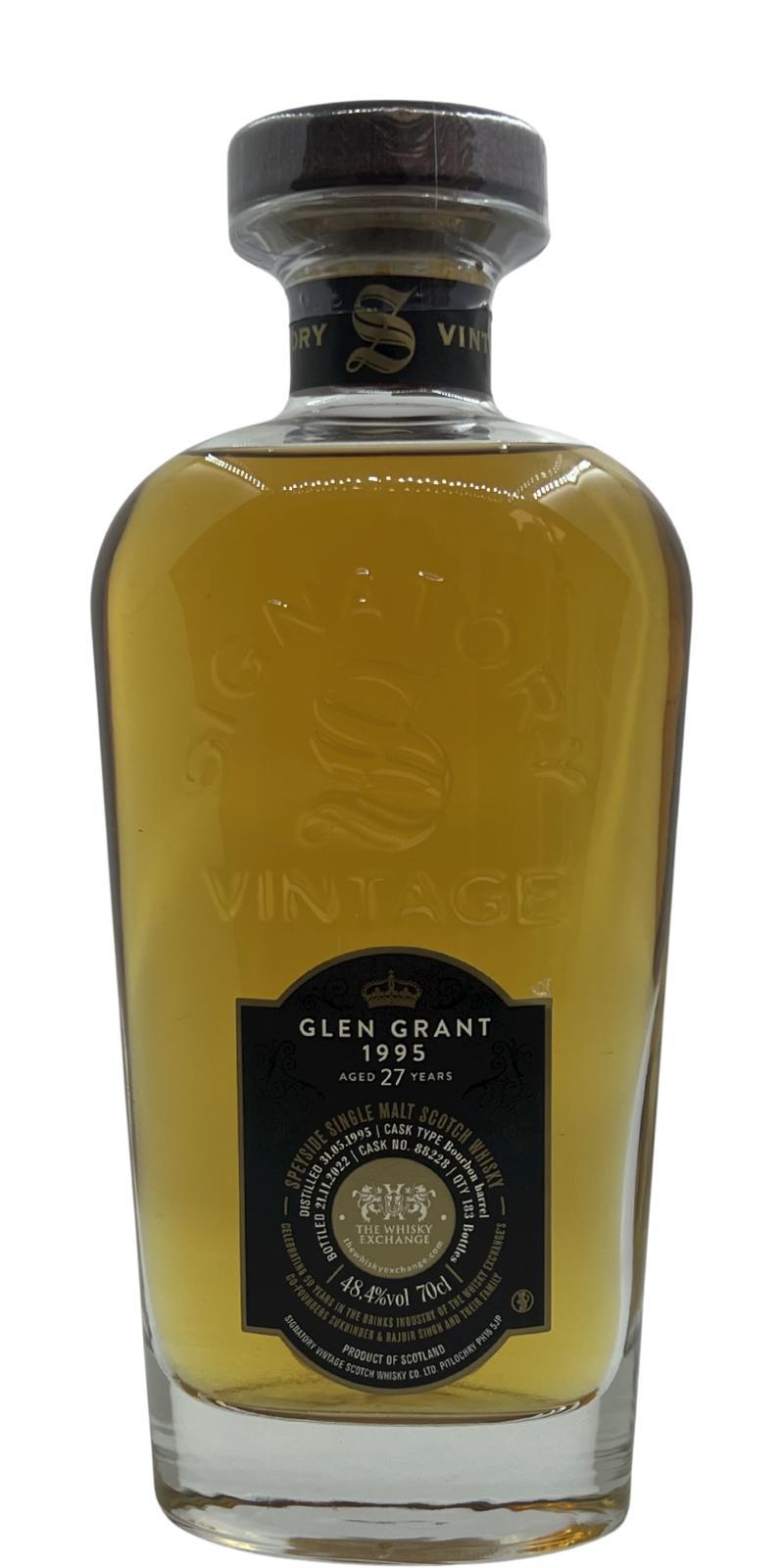 Glen Grant 1995 SV Cask Strength Collection