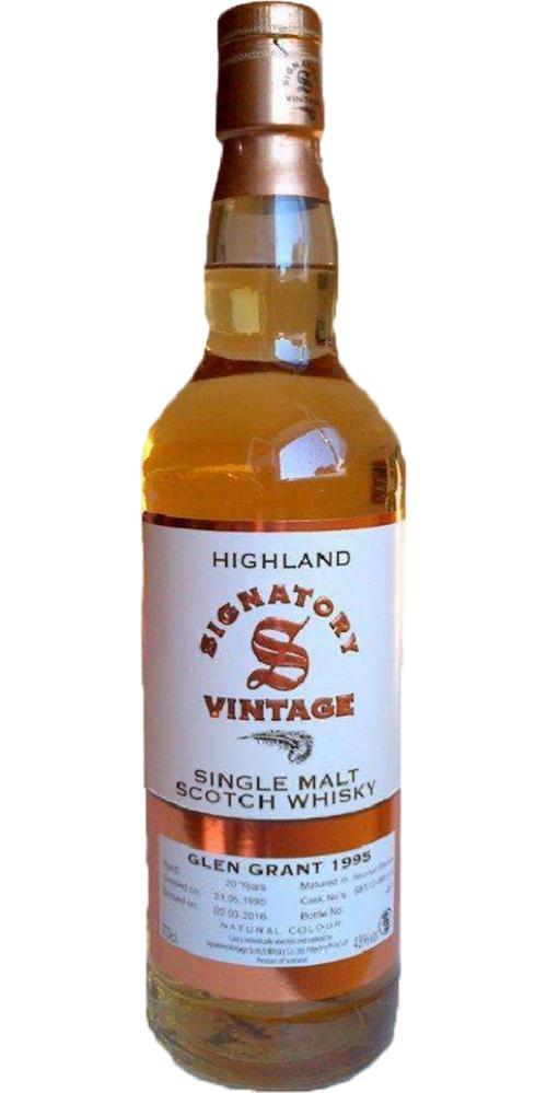 Glen Grant 1995 SV Vintage Collection
