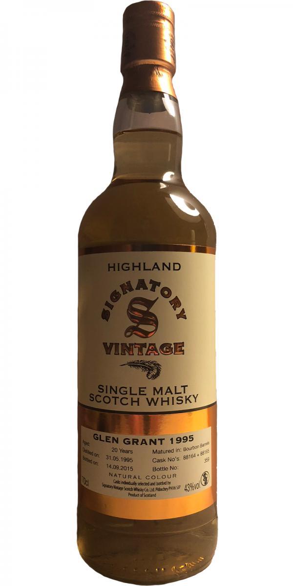 Glen Grant 1995 SV Vintage Collection