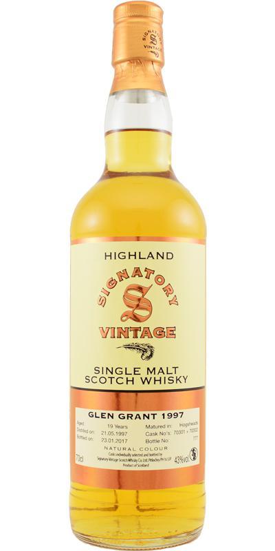 Glen Grant 1997 SV Vintage Collection