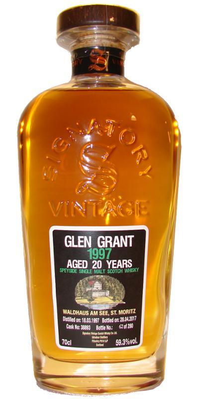Glen Grant 1997 SV Cask Strength Collection