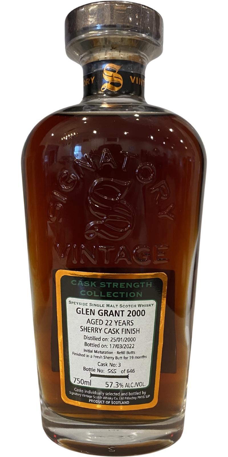 Glen Grant 2000 SV