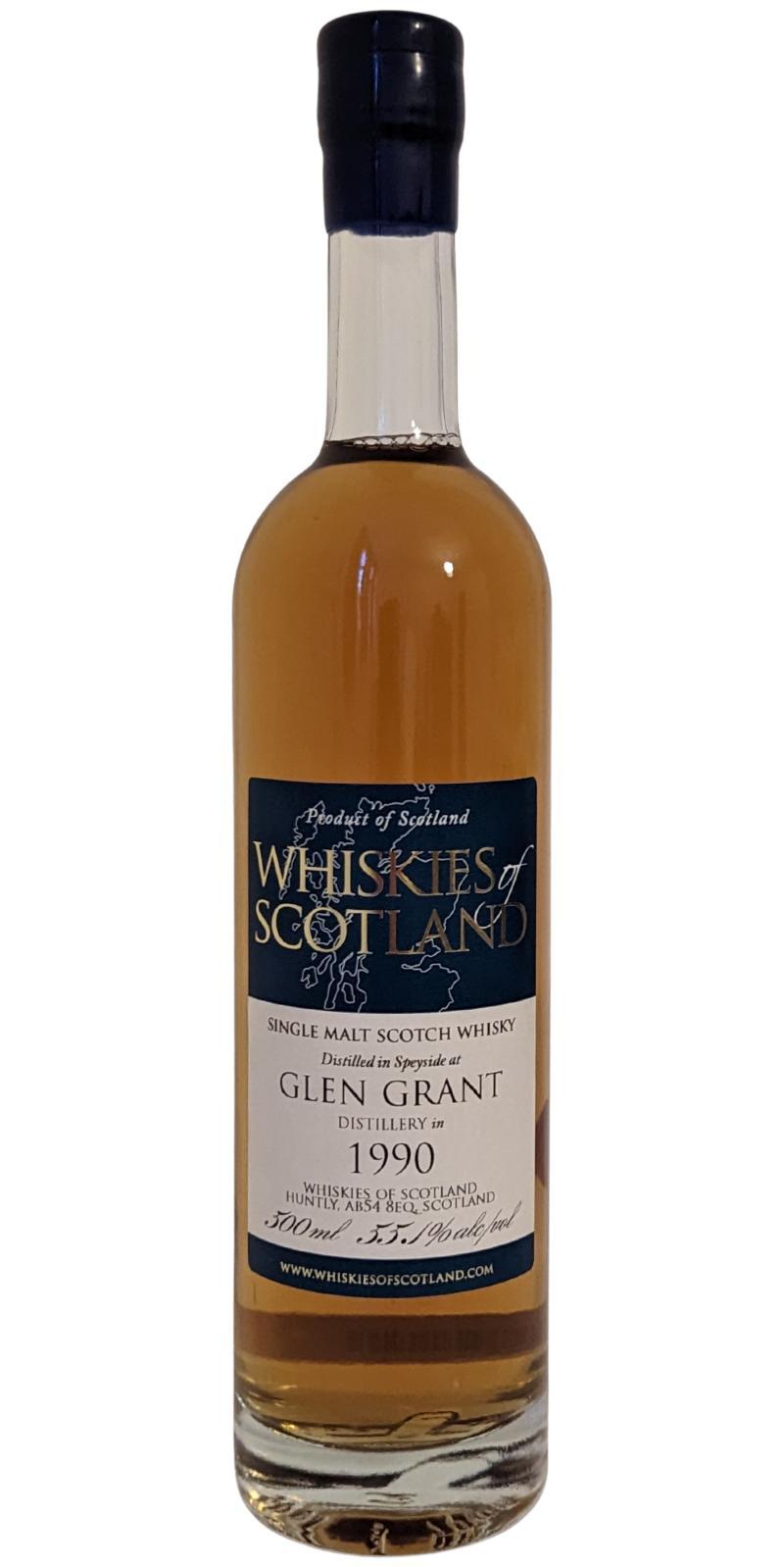 Glen Grant 1990 SMD Whiskies of Scotland