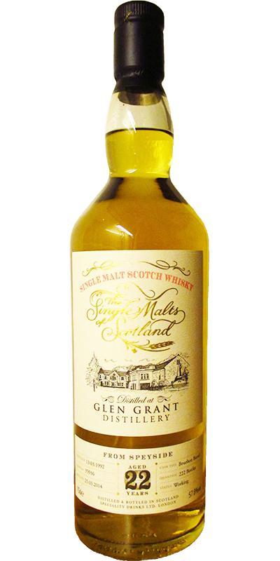 Glen Grant 1992 SMS The Single Malts of Scotland