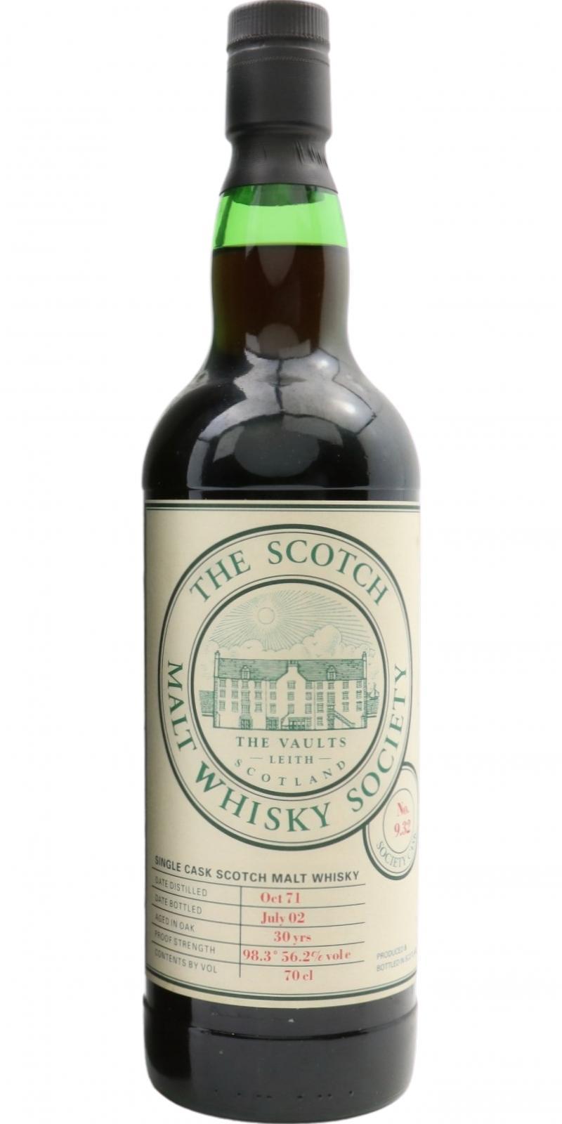 Glen Grant 1971 SMWS 9.32 Old, but not subtle