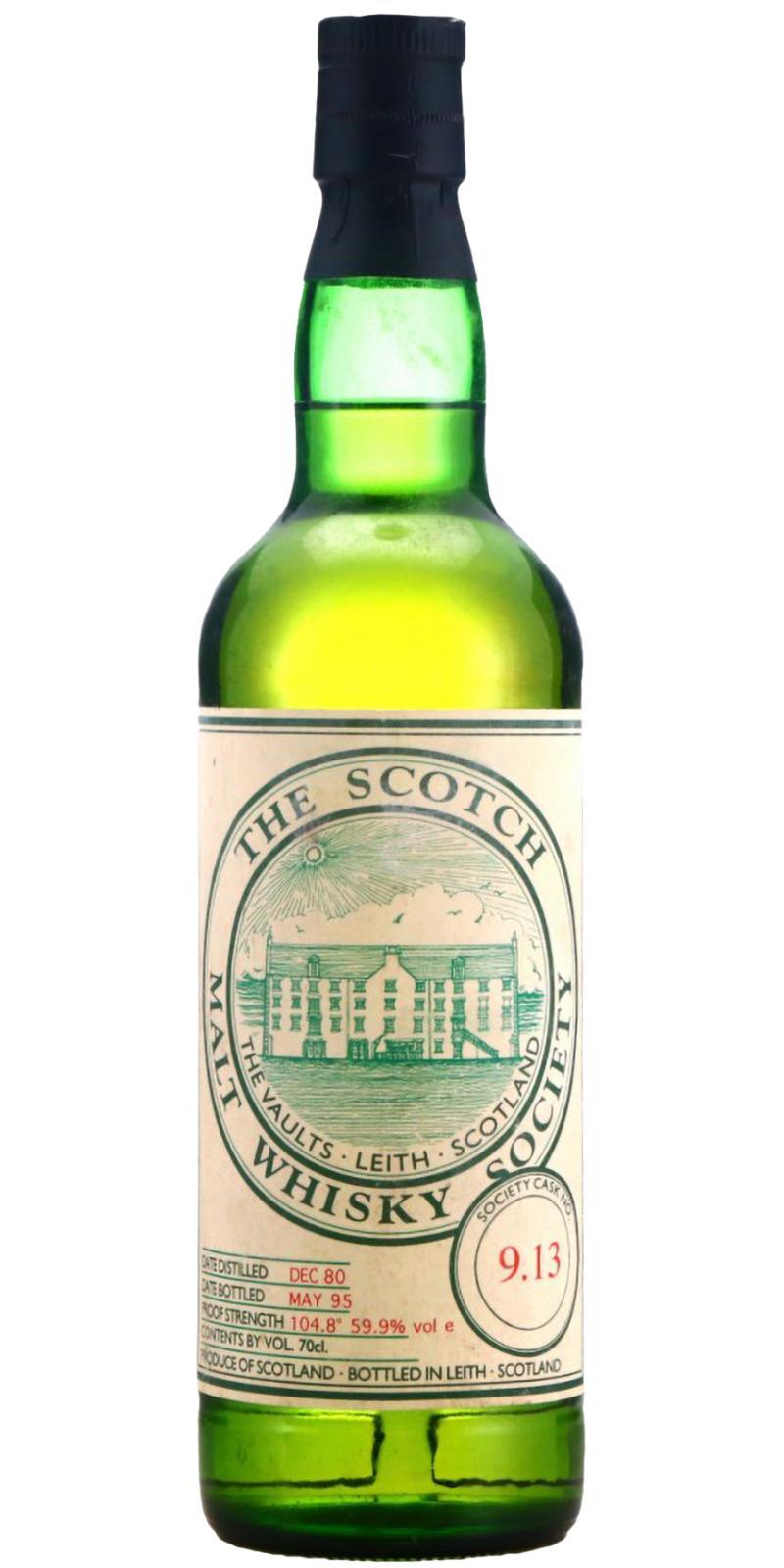 Glen Grant 1980 SMWS 9.13