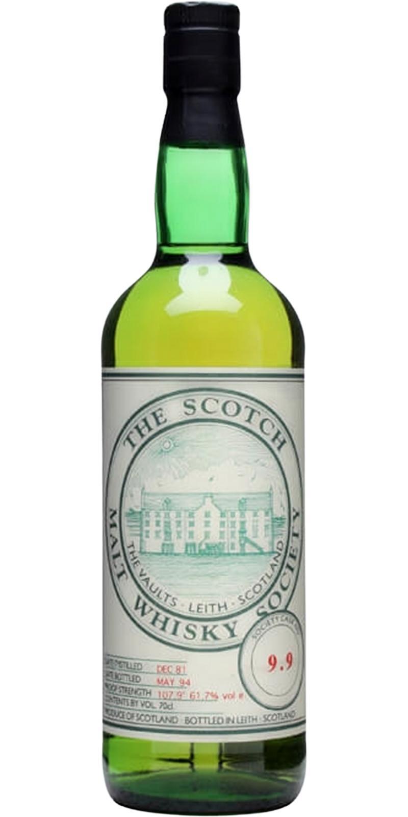 Glen Grant 1981 SMWS 9.9
