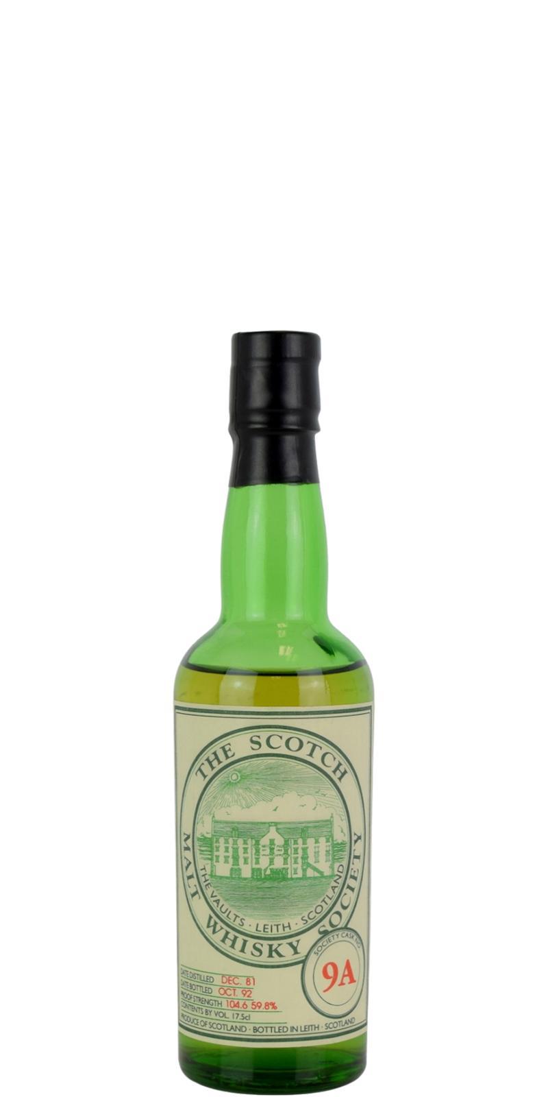 Glen Grant 1981 SMWS 9A