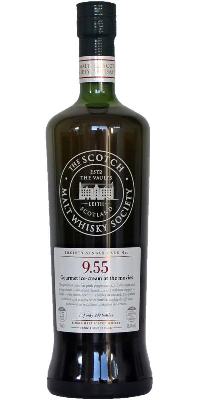 Glen Grant 1984 SMWS 9.55 Gourmet ice-cream at the movies