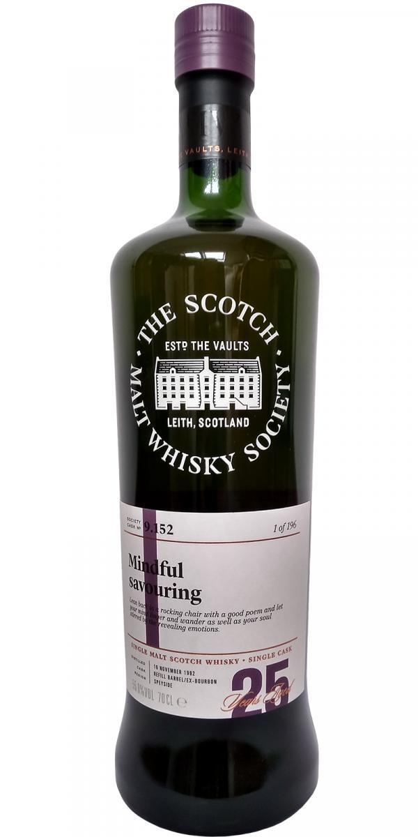 Glen Grant 1992 SMWS 9.152 Mindful savouring