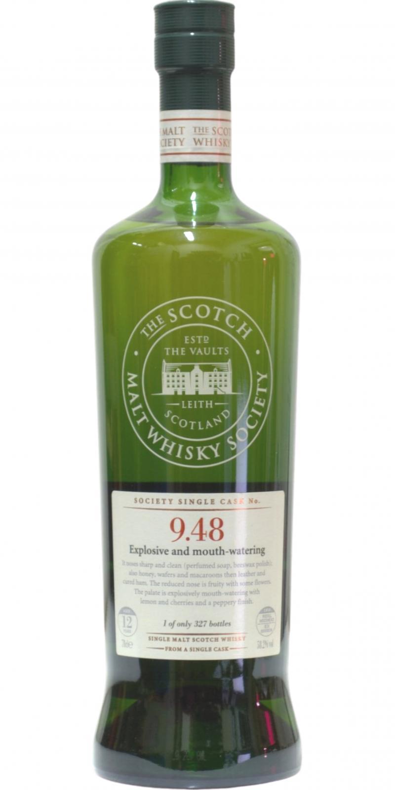 Glen Grant 1997 SMWS 9.48 Explosive and mouth-watering