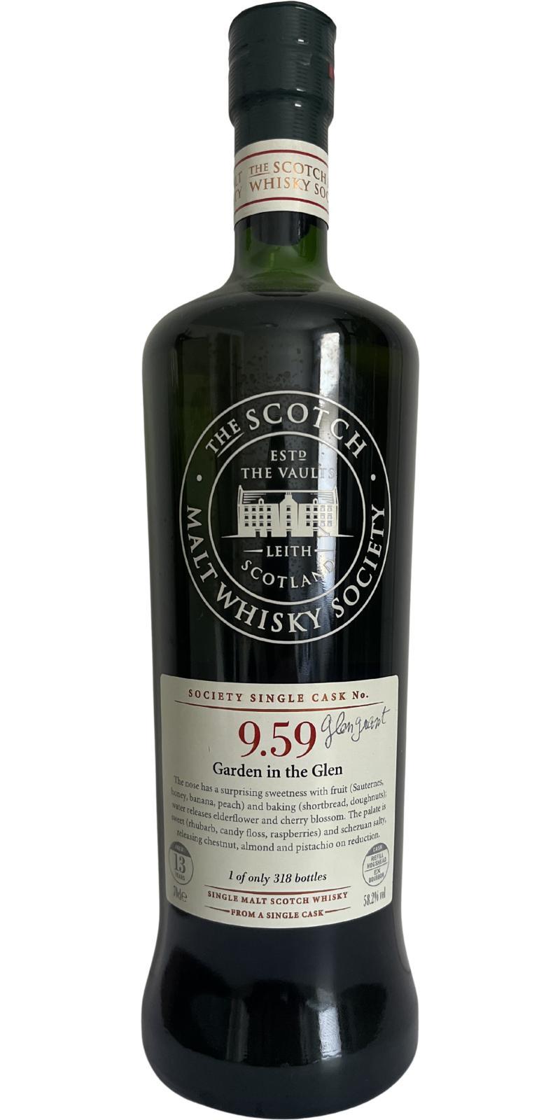Glen Grant 1997 SMWS 9.59 Garden in the Glen