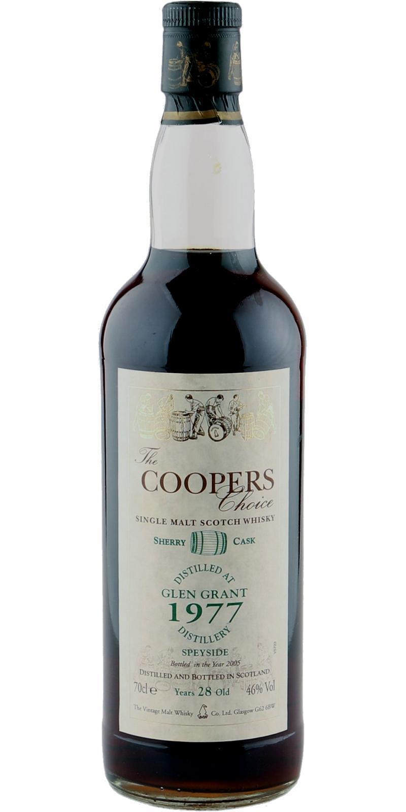 Glen Grant 1977 VM The Cooper's Choice