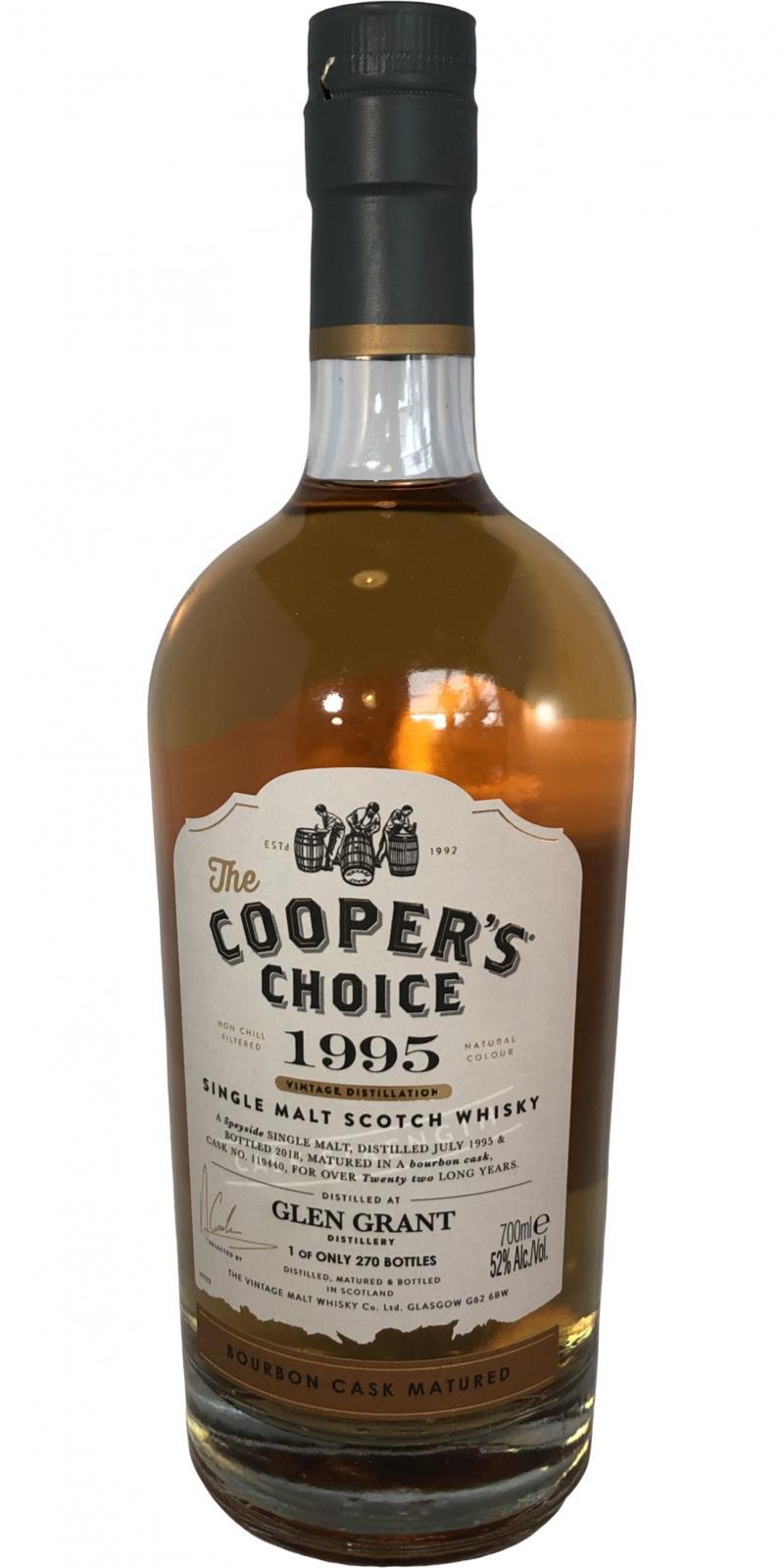 Glen Grant 1995 VM The Cooper's Choice