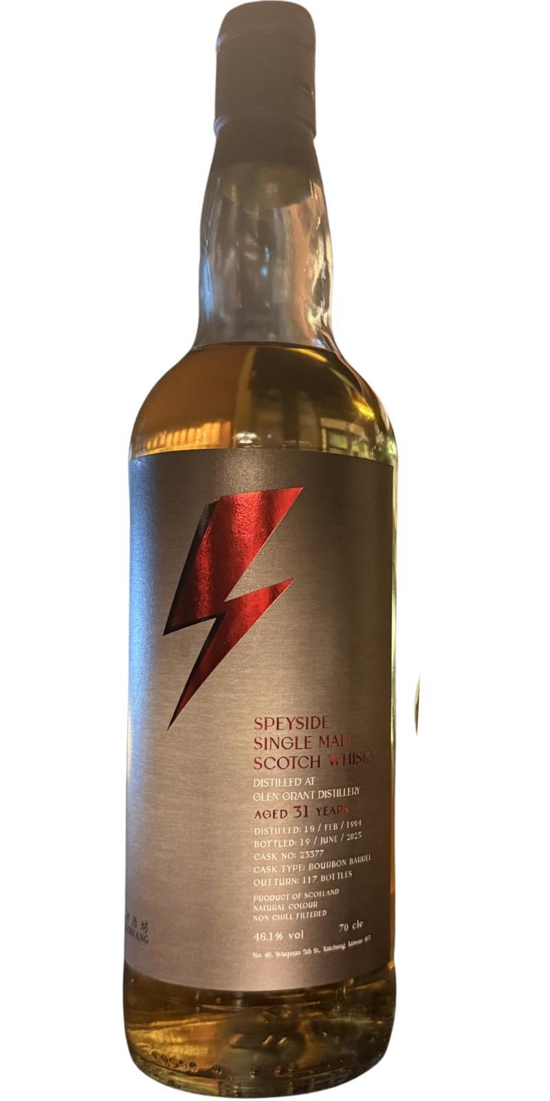 Glen Grant 31-Year-old