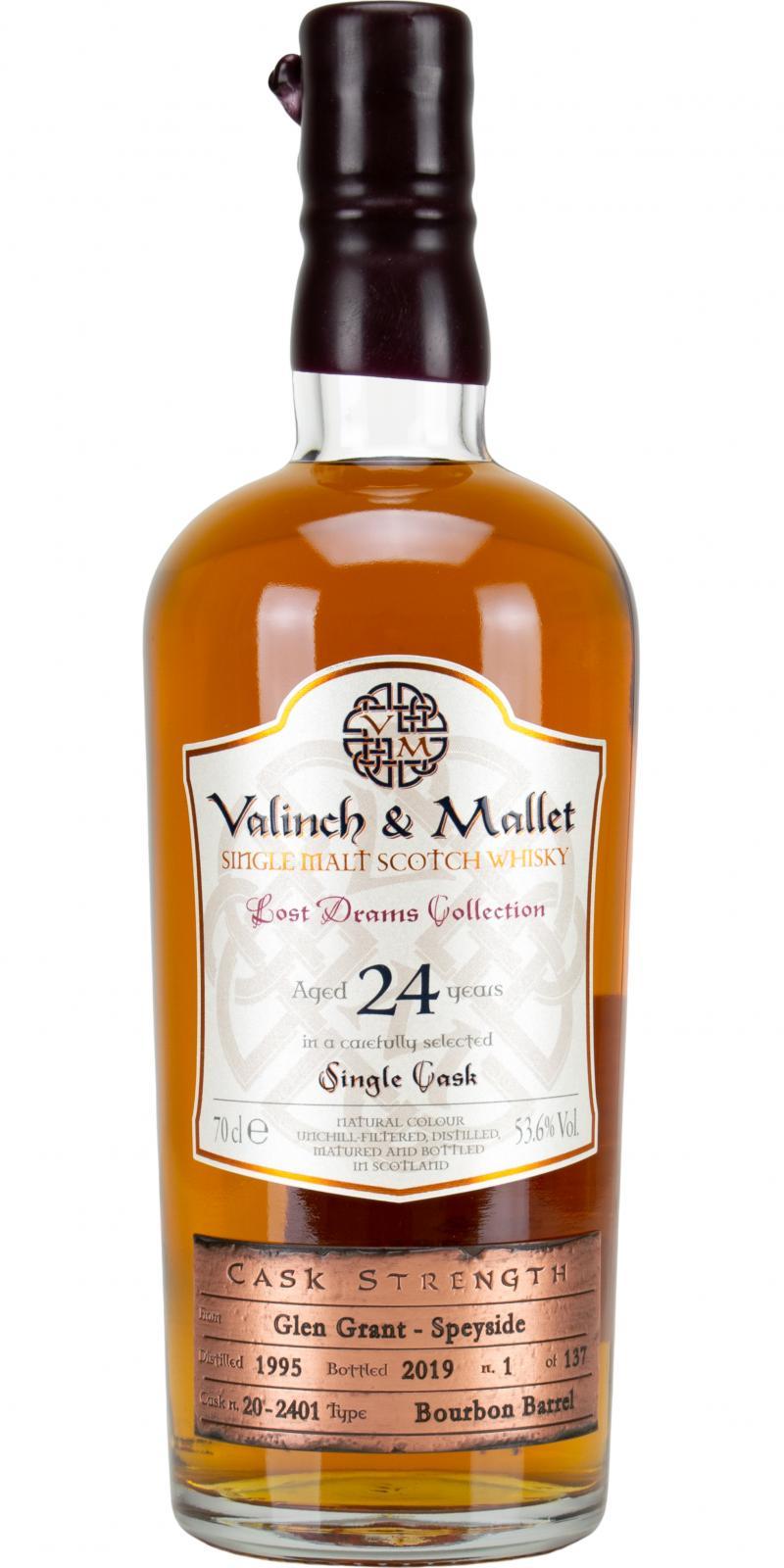 Glen Grant 1995 V&M Lost Drams Collection