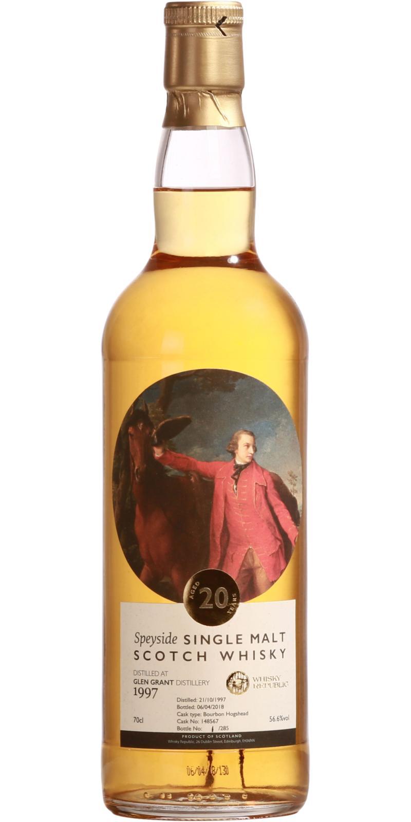 Glen Grant 1997 WhRp Falling In Love With Scotland