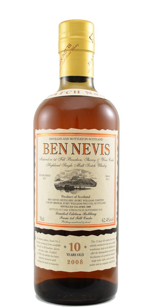 Ben Nevis 10-year-old Batch 1