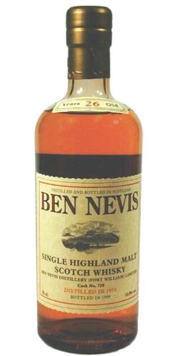 Ben Nevis 1973 Fort William Limited