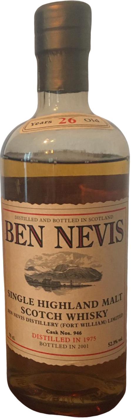 Ben Nevis 1975 Fort William Limited