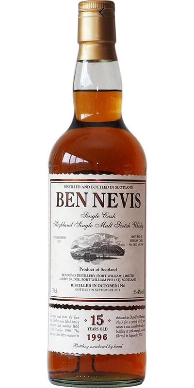Ben Nevis 1996 Single Cask