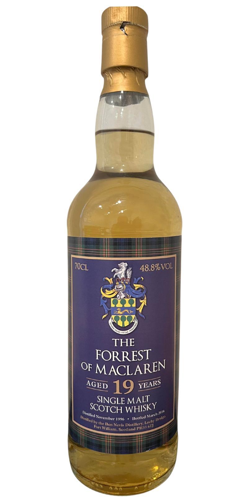 Ben Nevis 1996 Private Cask Bottling