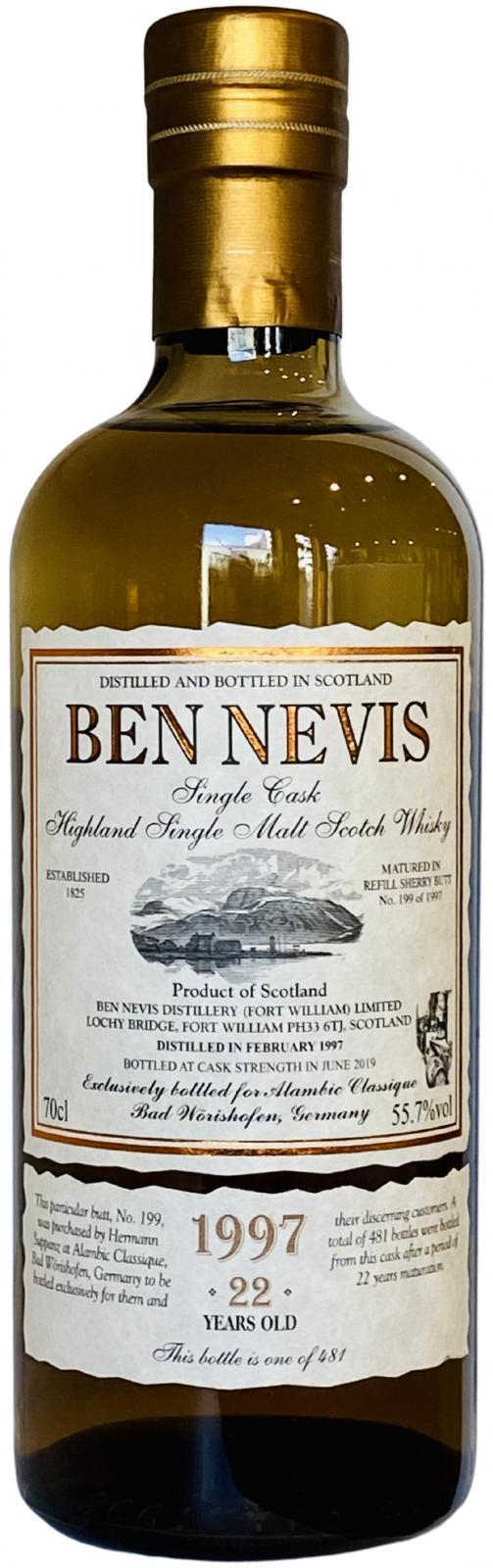 Ben Nevis 1997 Single Cask