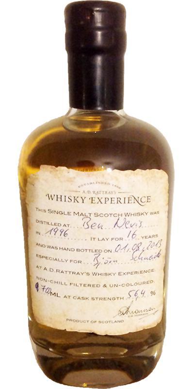 Ben Nevis 1996 DR Whisky Experience