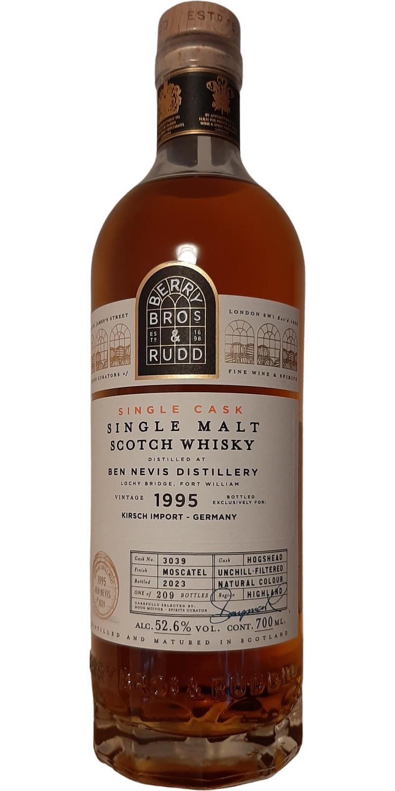 Ben Nevis 1995 BR Single Cask