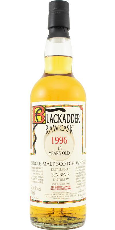 Ben Nevis 1996 BA Raw Cask