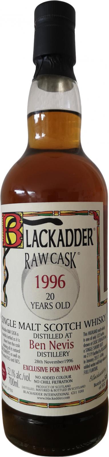 Ben Nevis 1996 BA Raw Cask