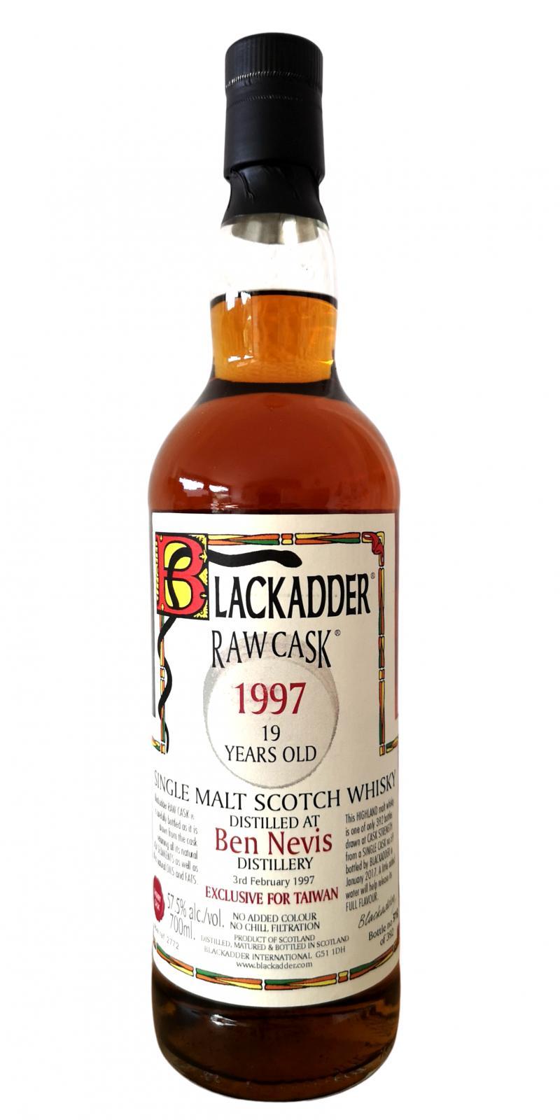 Ben Nevis 1997 BA Raw Cask