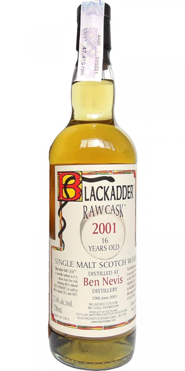 Ben Nevis 2001 BA Raw Cask