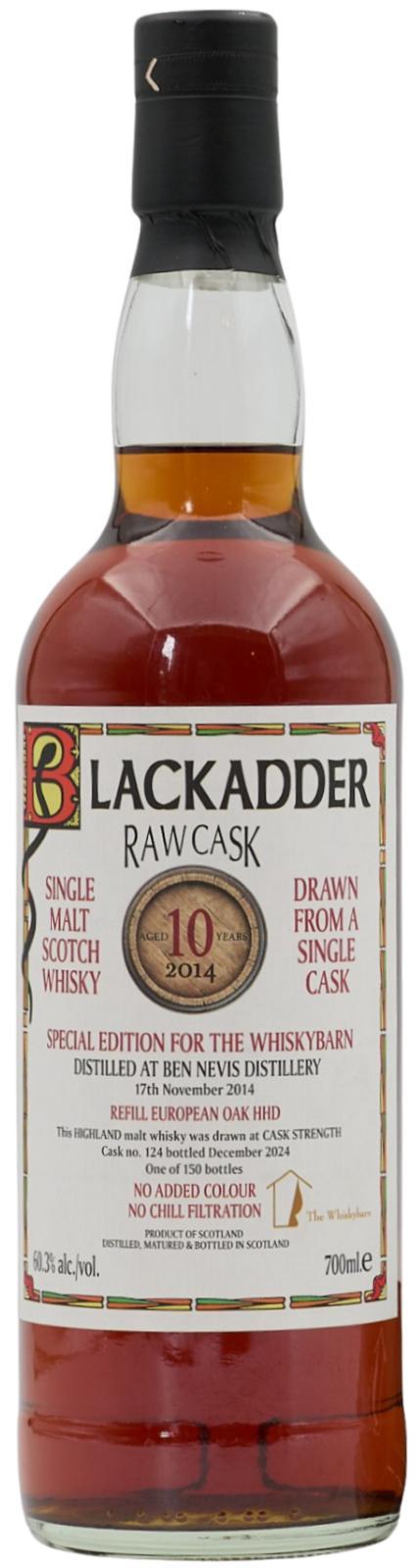 Ben Nevis 2014 BA Raw Cask