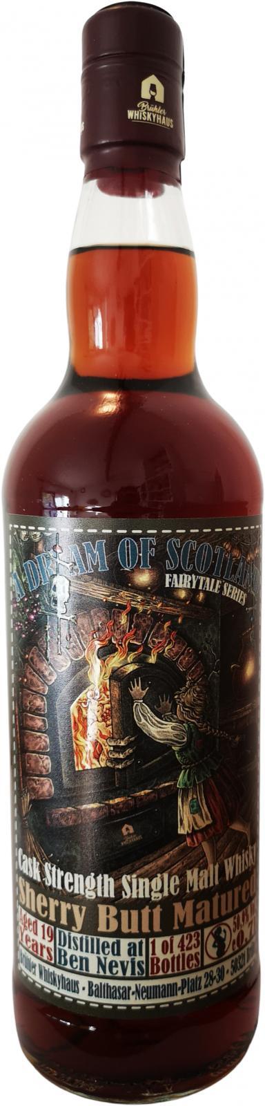 Ben Nevis 19-year-old BW A Dream of Scotland - Fairytale Series