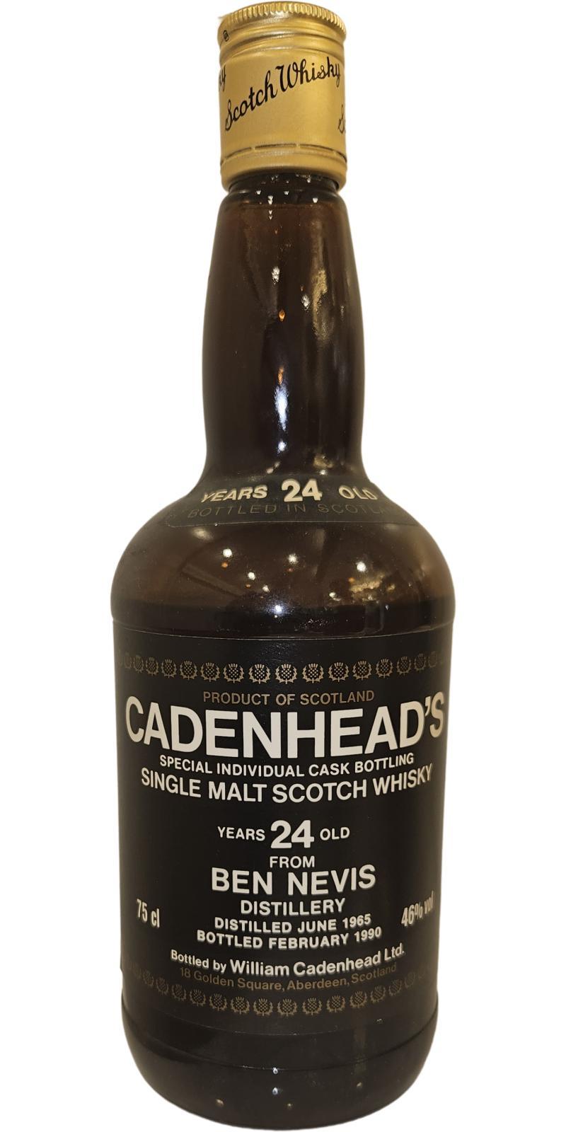 Ben Nevis 1965 CA Dumpy Bottle