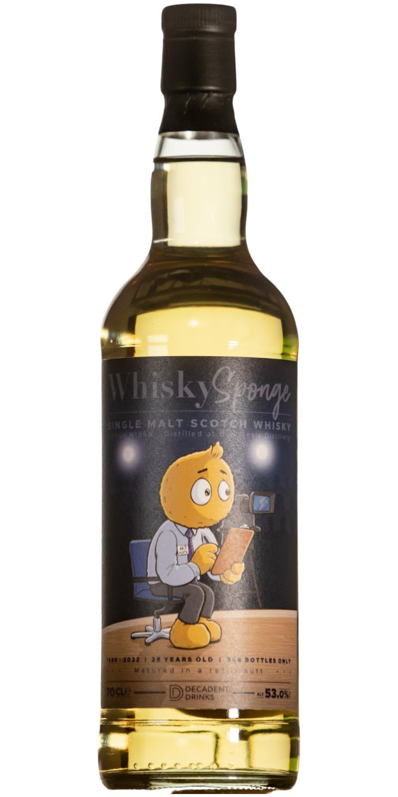 Ben Nevis 1996 DeDr Whisky Sponge