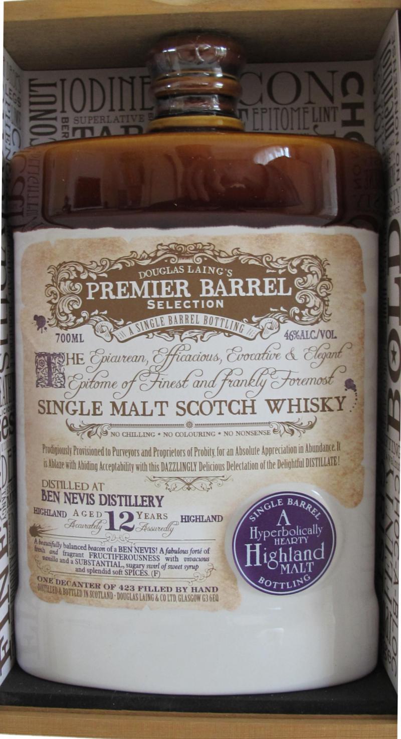 Ben Nevis 12-year-old DL Premier Barrel Selection