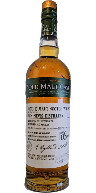 Ben Nevis 1996 DL The Old Malt Cask