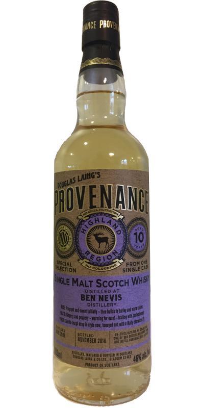 Ben Nevis 2006 DL Provenance