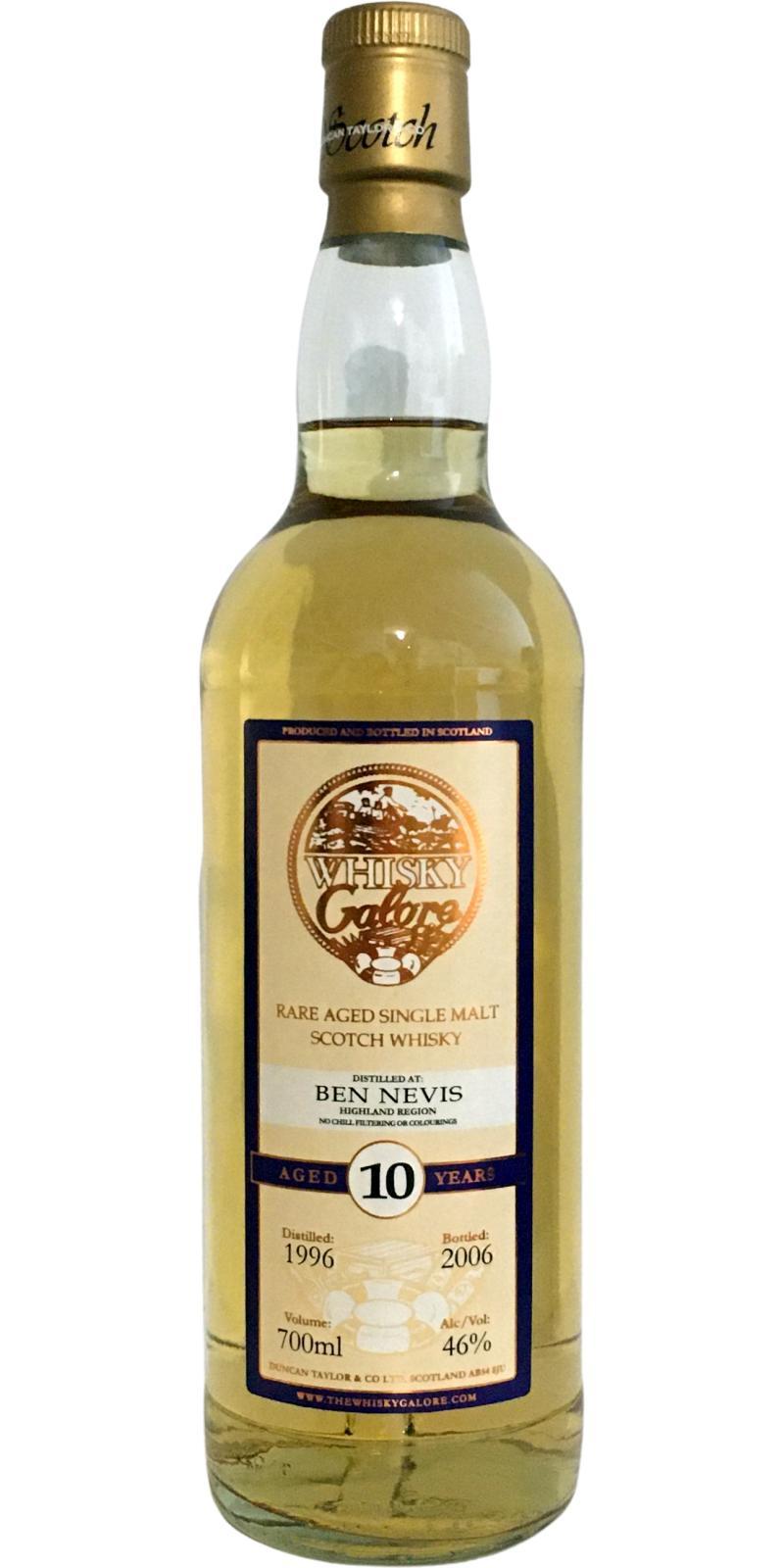 Ben Nevis 1996 DT Whisky Galore