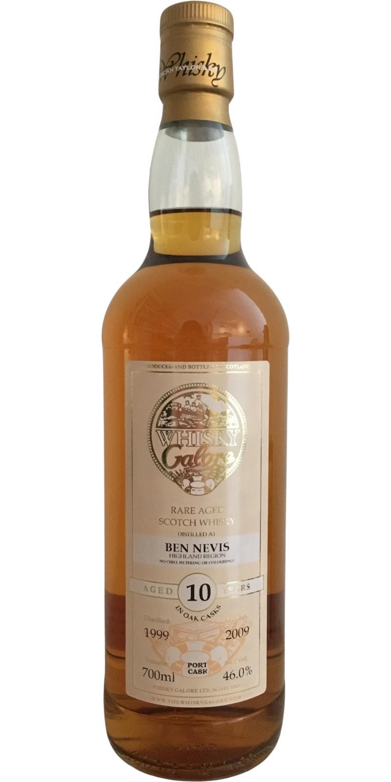 Ben Nevis 1999 DT Whisky Galore