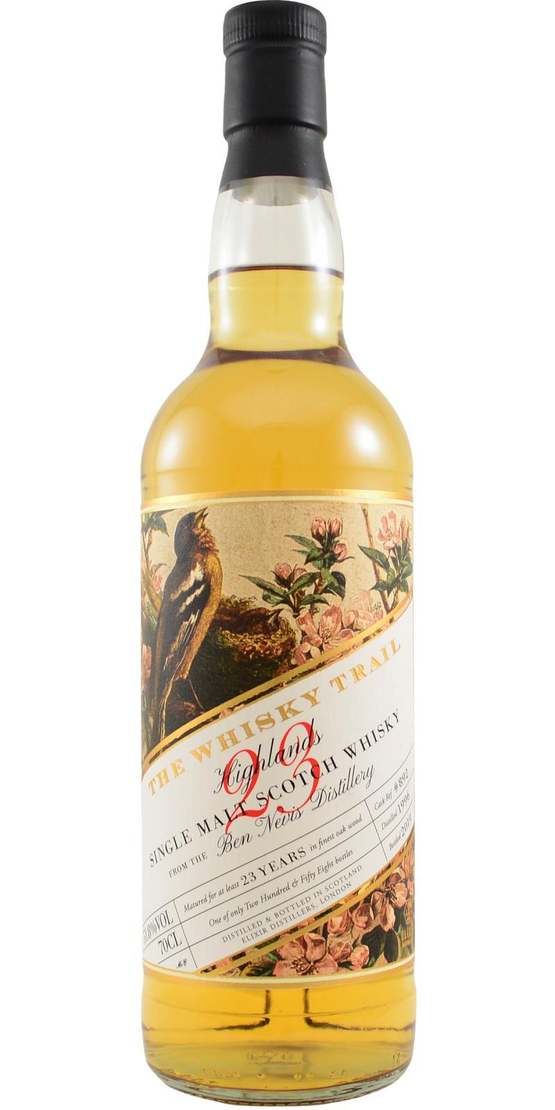 Ben Nevis 1996 ElD The Whisky Trail - Birds Series