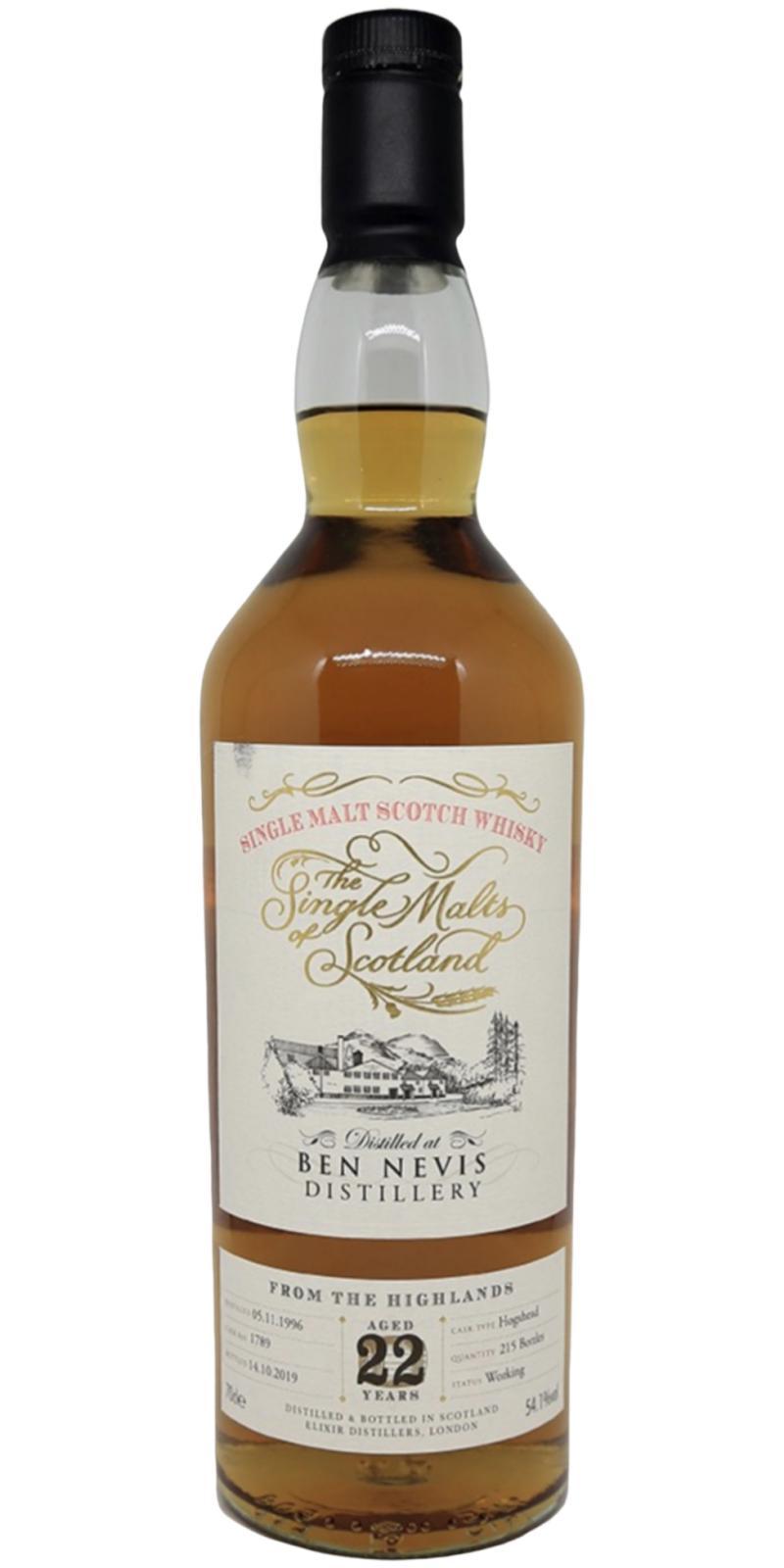 Ben Nevis 1996 ElD The Single Malts of Scotland