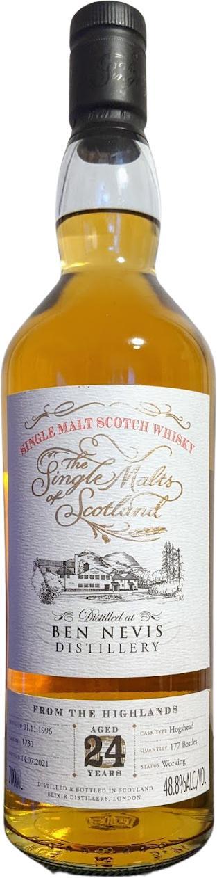 Ben Nevis 1996 ElD The Single Malts of Scotland