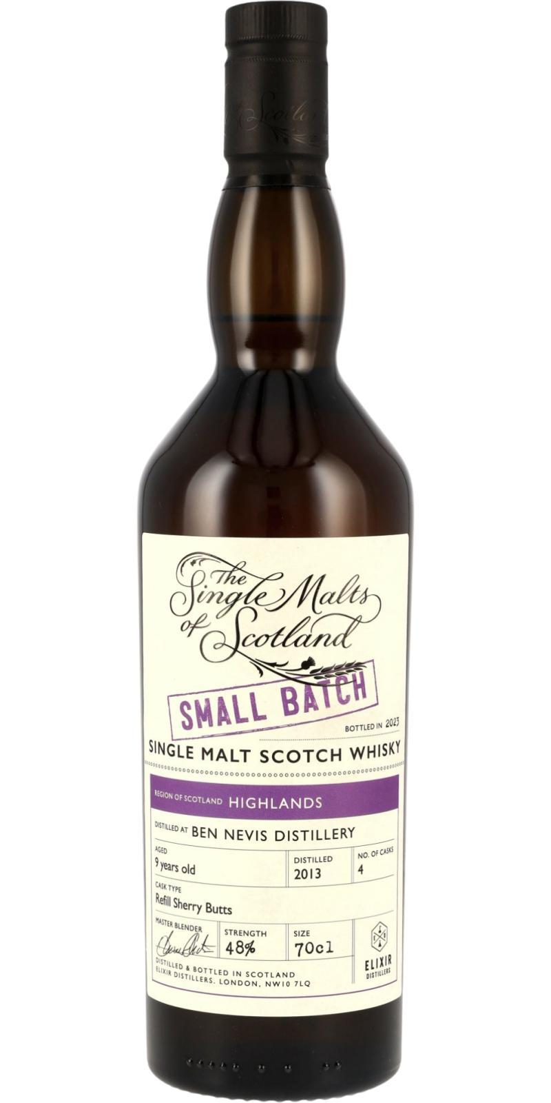 Ben Nevis 2013 ElD The Single Malts of Scotland - Small Batch
