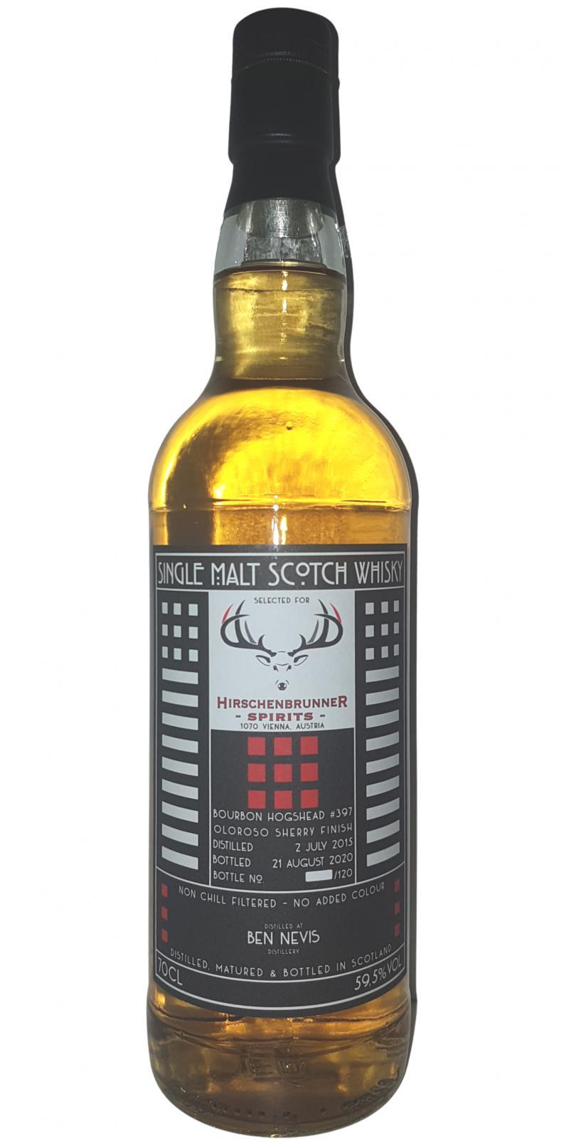 Ben Nevis 2015 G&P Hirschenbrunner Spirits Edition