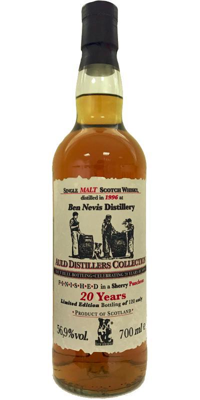 Ben Nevis 1996 JW Auld Distillers Collection